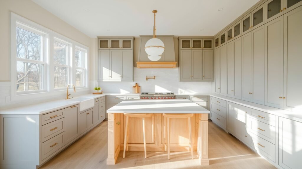 11 Stunning Greige Kitchen Cabinet