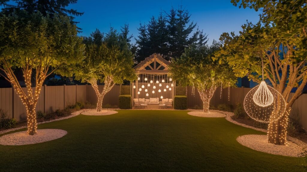 5 Creative Outdoor Tree Lighting Ideas