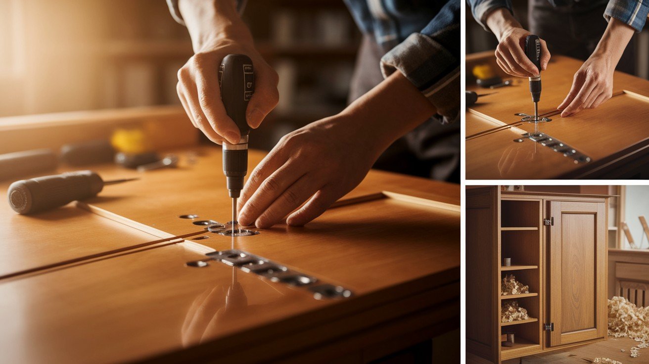 Add Hinges and Install