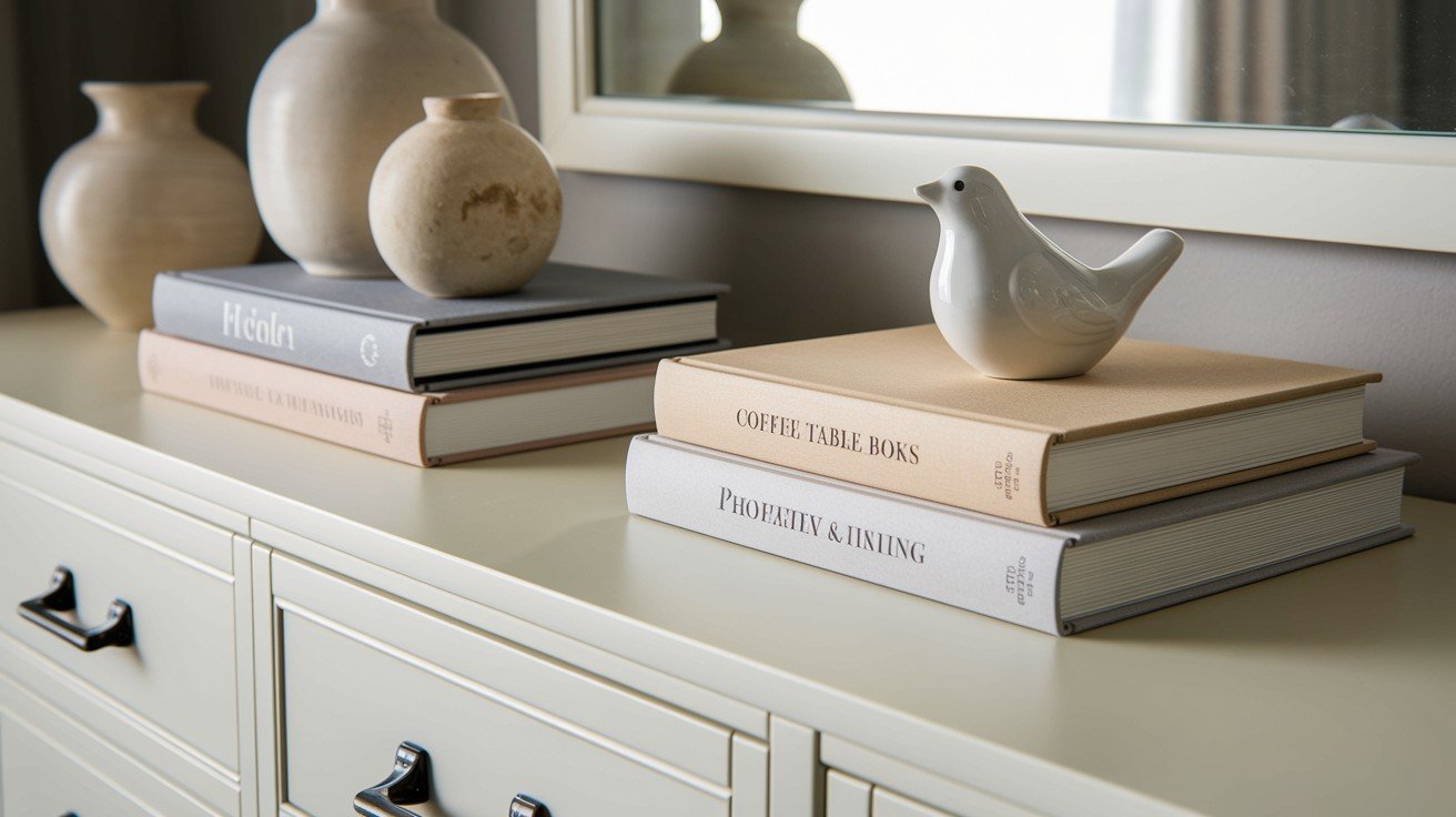Books + Sculptural Decor