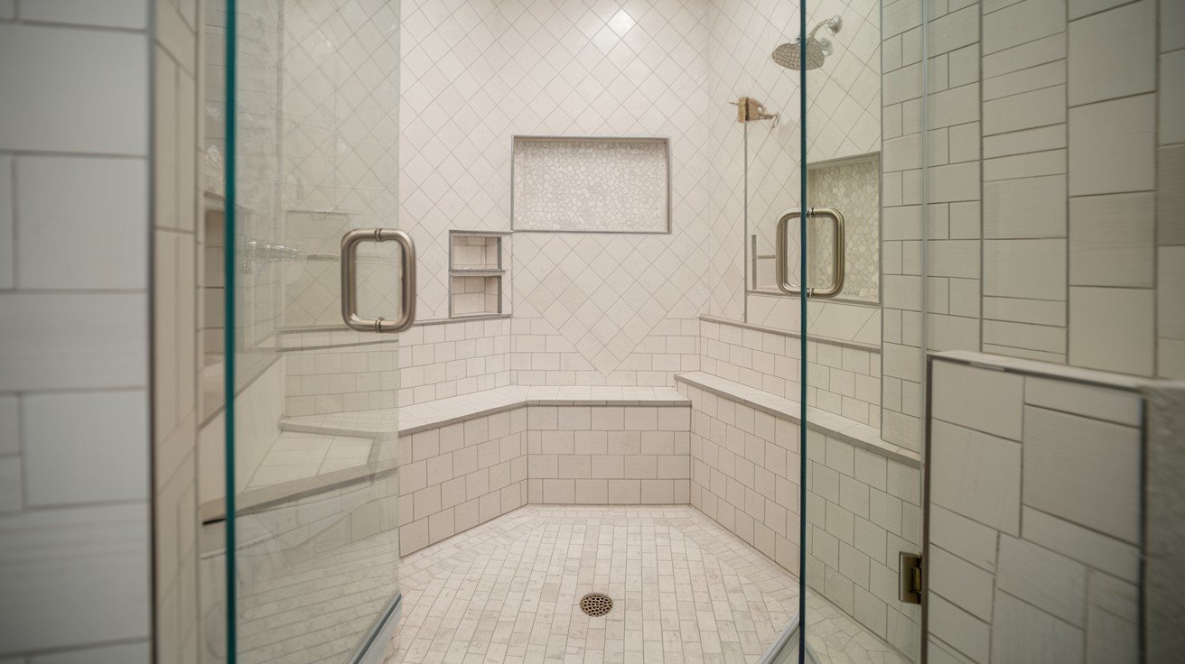 Corner and Neo-Angle Showers