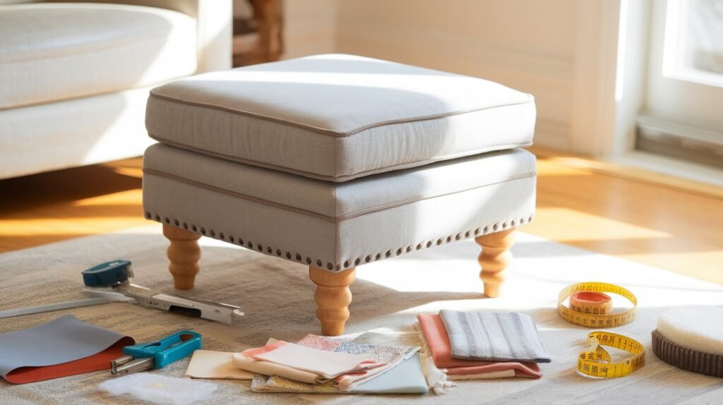 Create a Stylish DIY Ottoman