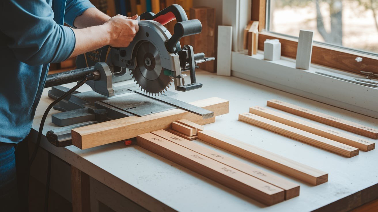 Cut the Wood Pieces