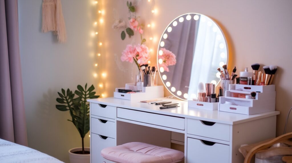 DIY Makeup Vanity