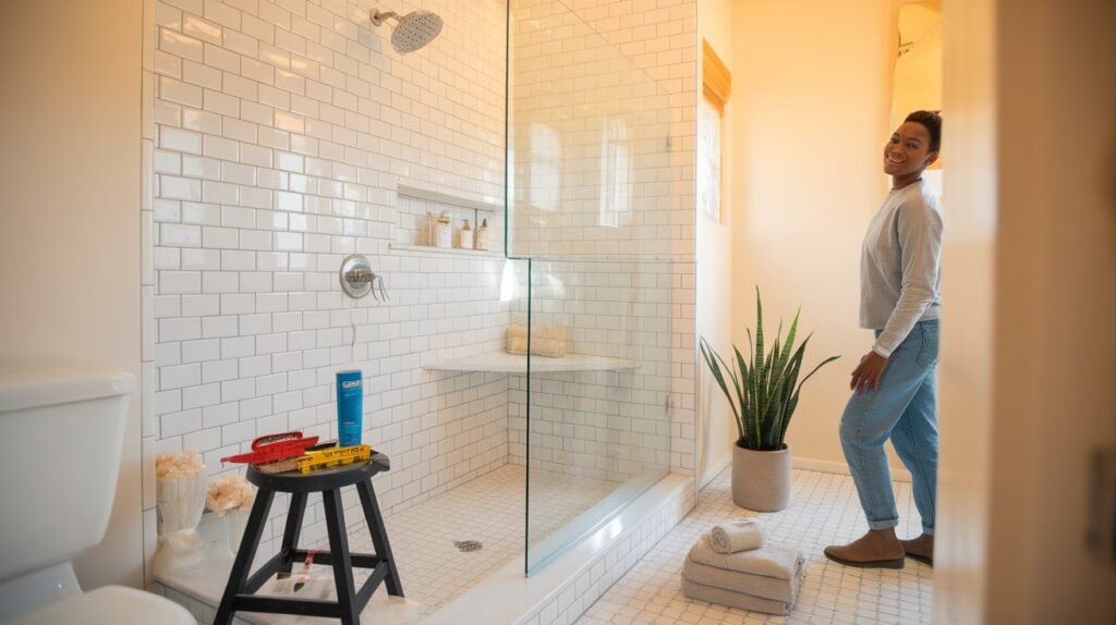 DIY Shower Makeover