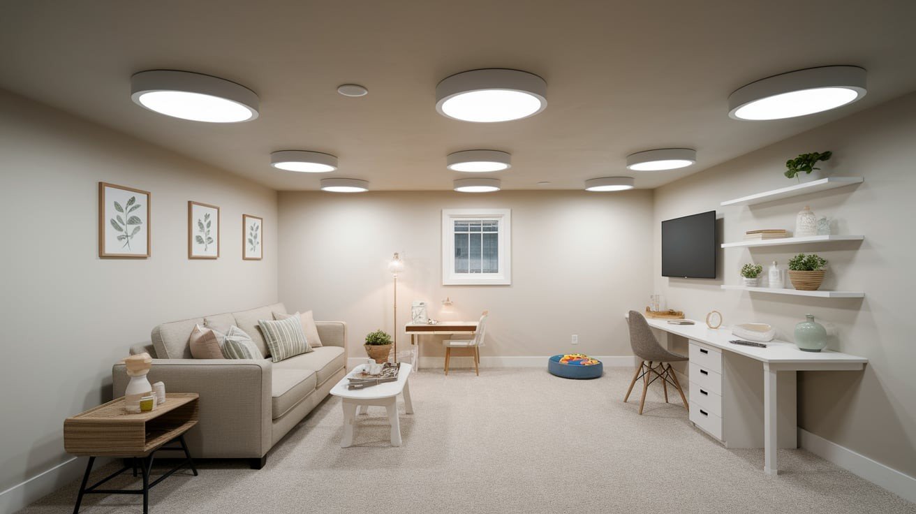 Flush-Mount Ceiling Fixtures