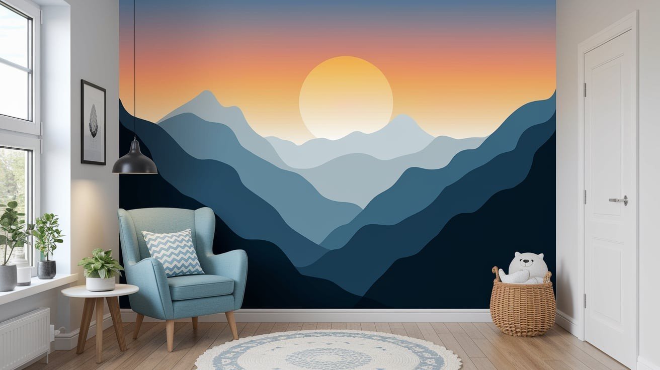 Mountain Range Silhouettes