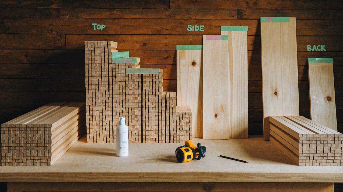 Preparing Pine Boards