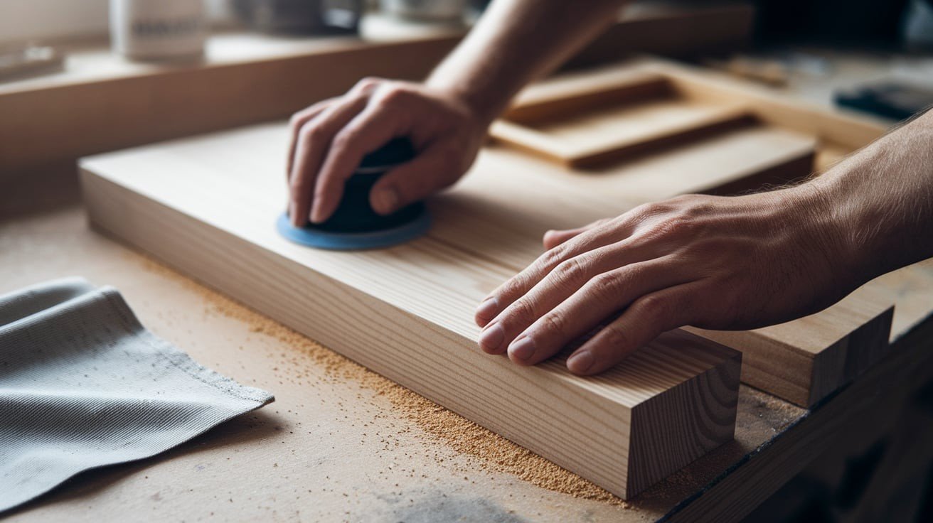 Sand and Prep the Wood