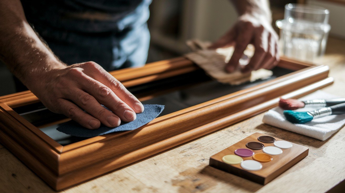 Staining Wood Components