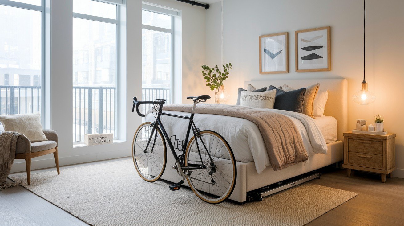 Under-Furniture Bike Storage