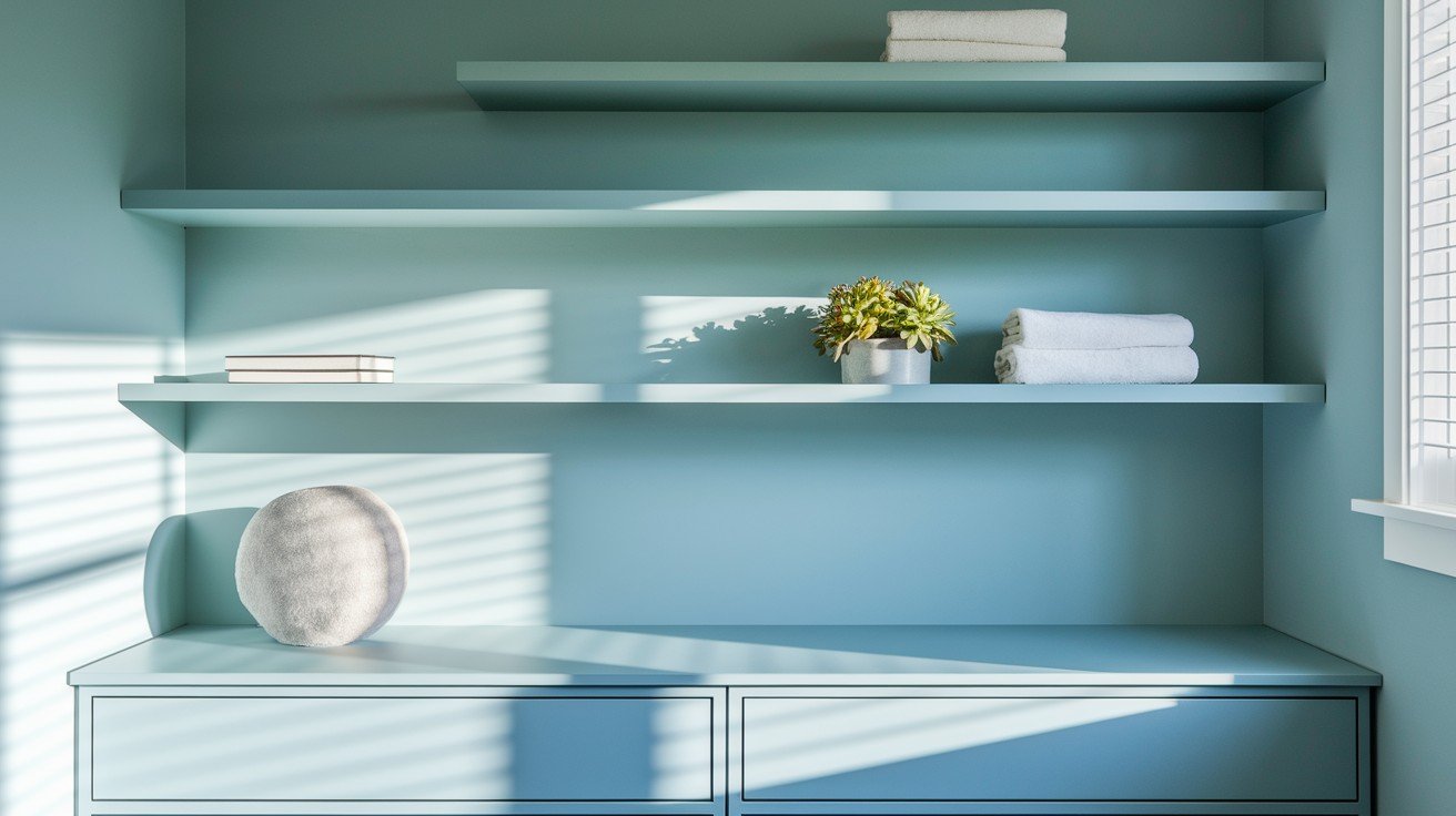 Use Floating Shelves