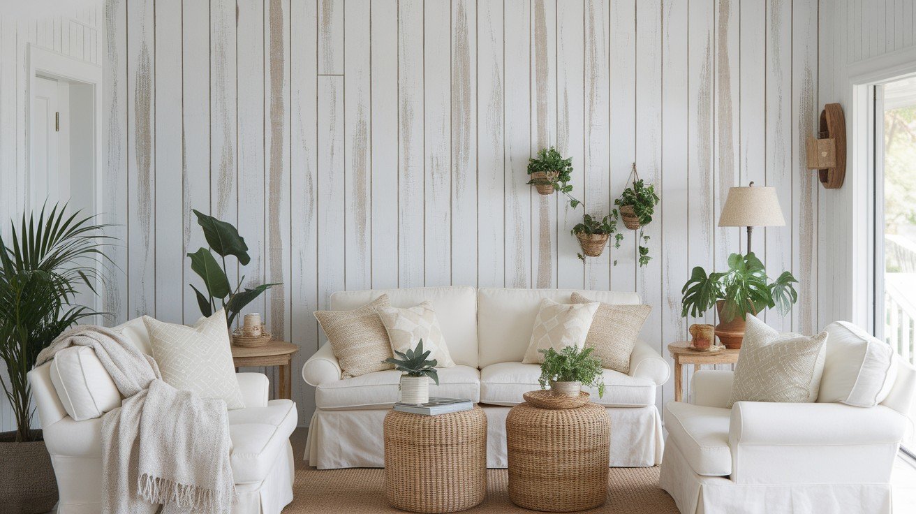 Use Whitewashing or Limewashing Techniques for Texture