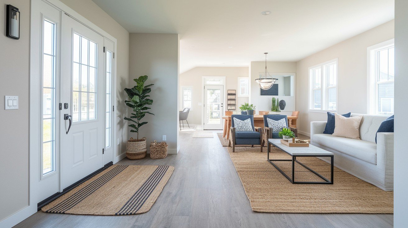 Area Rugs as Visual Space Dividers