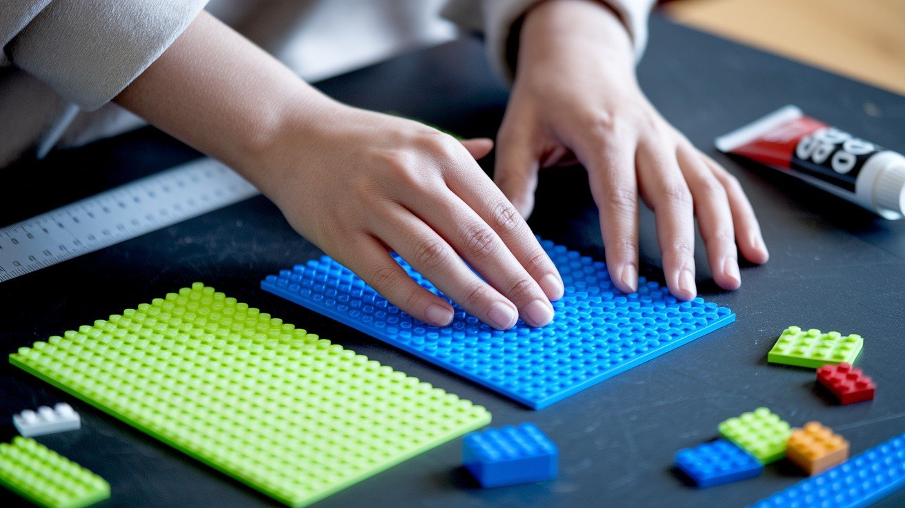 Arrange and Attach the Baseplates