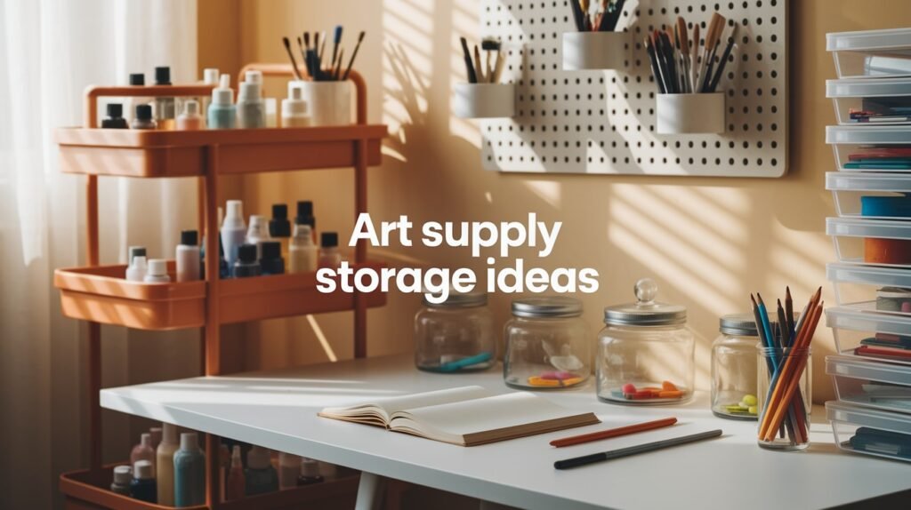 Art Supply Storage Ideas