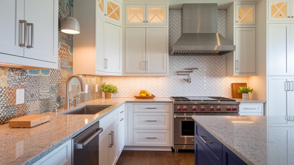 Backsplash Ideas for White Cabinets