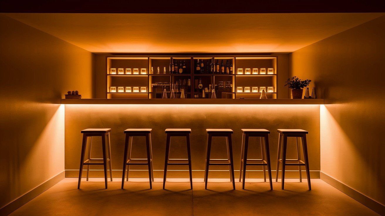 Basement Bar Area
