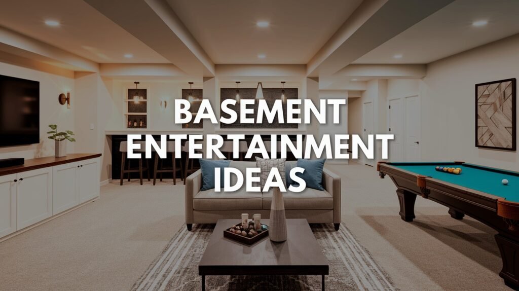 Basement Entertainment Ideas
