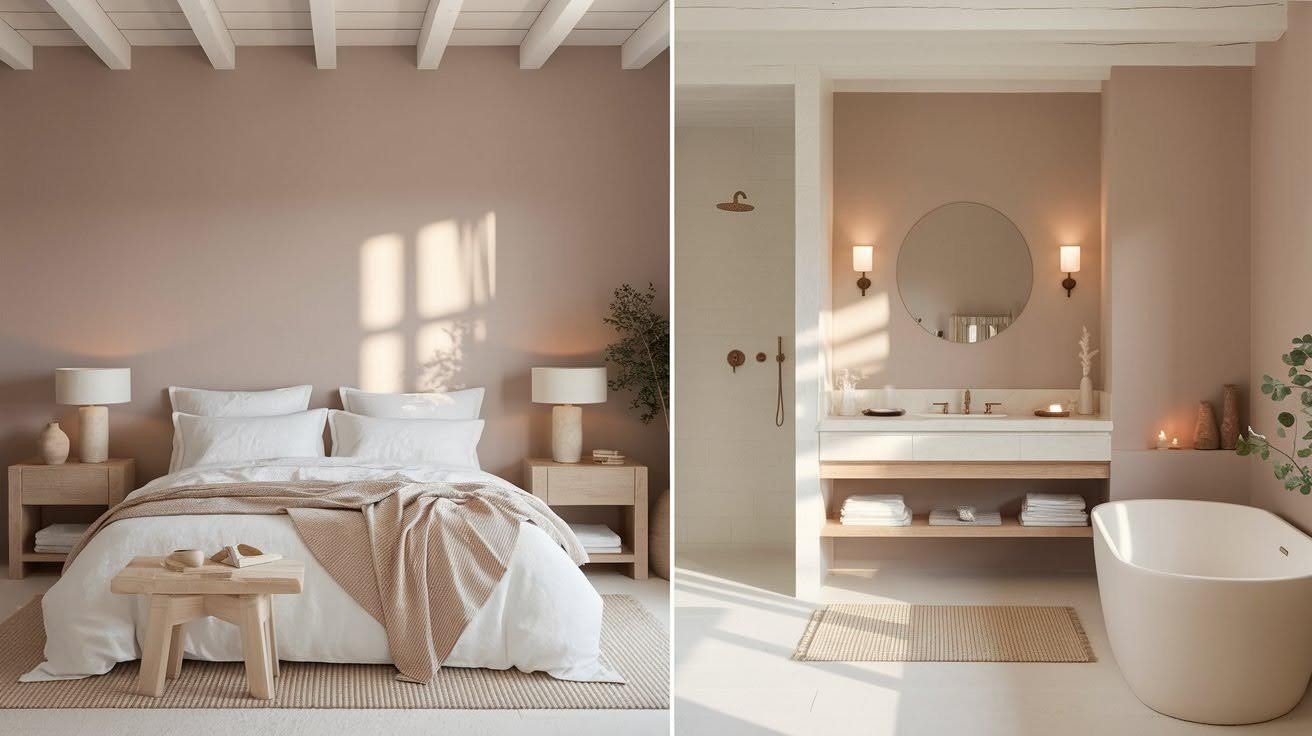 Bedrooms and Bathrooms