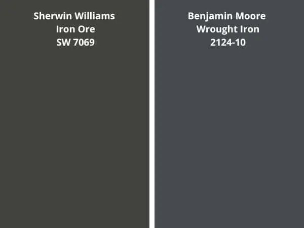 Benjamin Moore Wrought Iron The Closest Alternative
