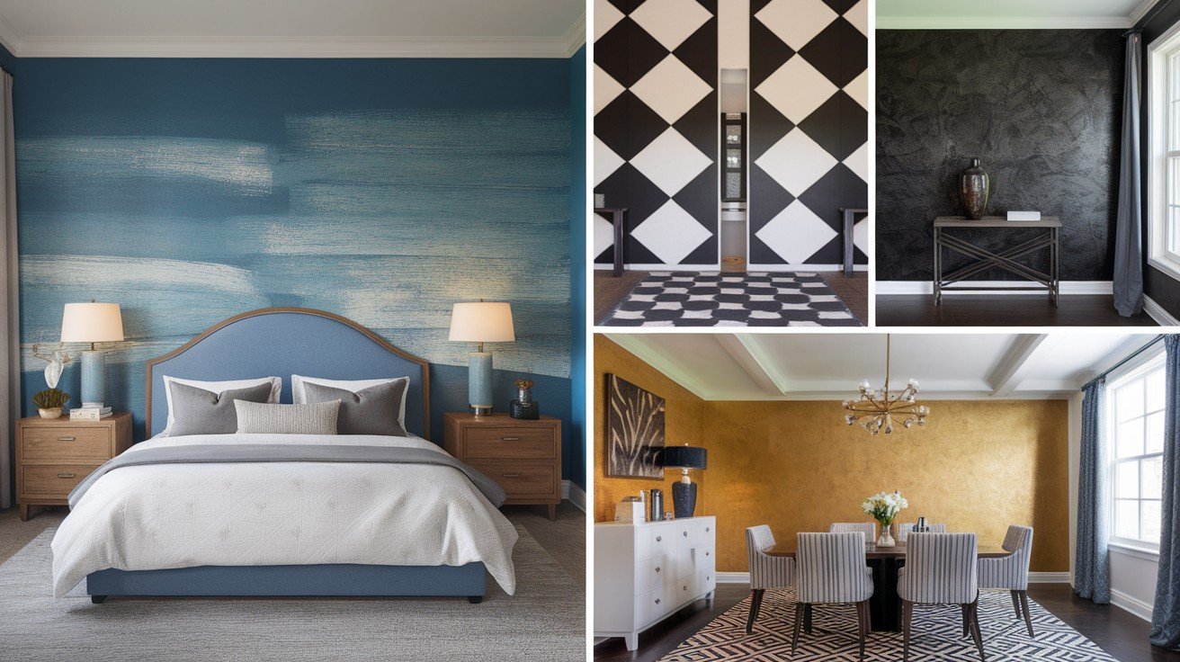 Best Rooms for Creative Wall Paint