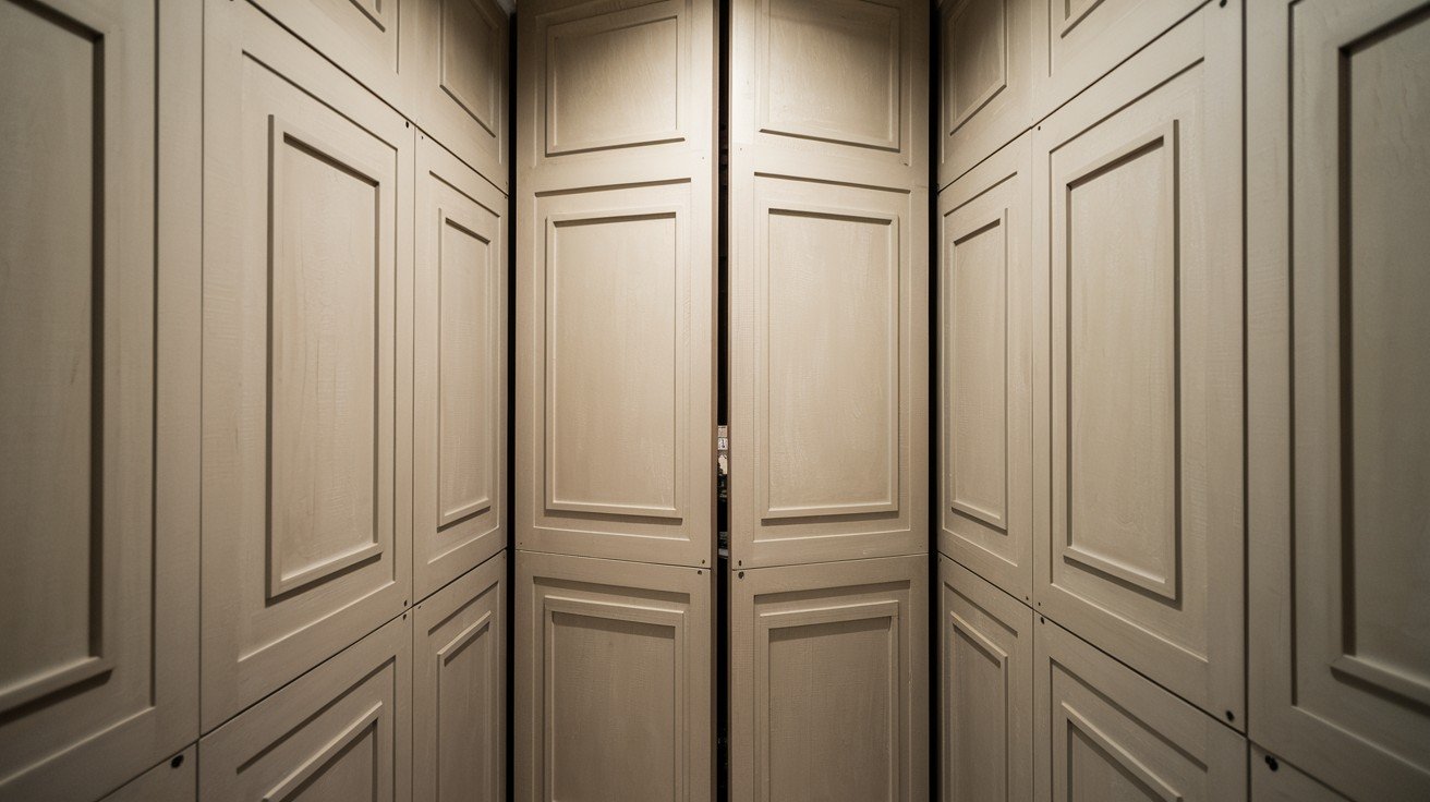 Bi-fold Hidden Door