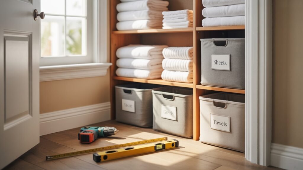 Build a Custom Linen Closet