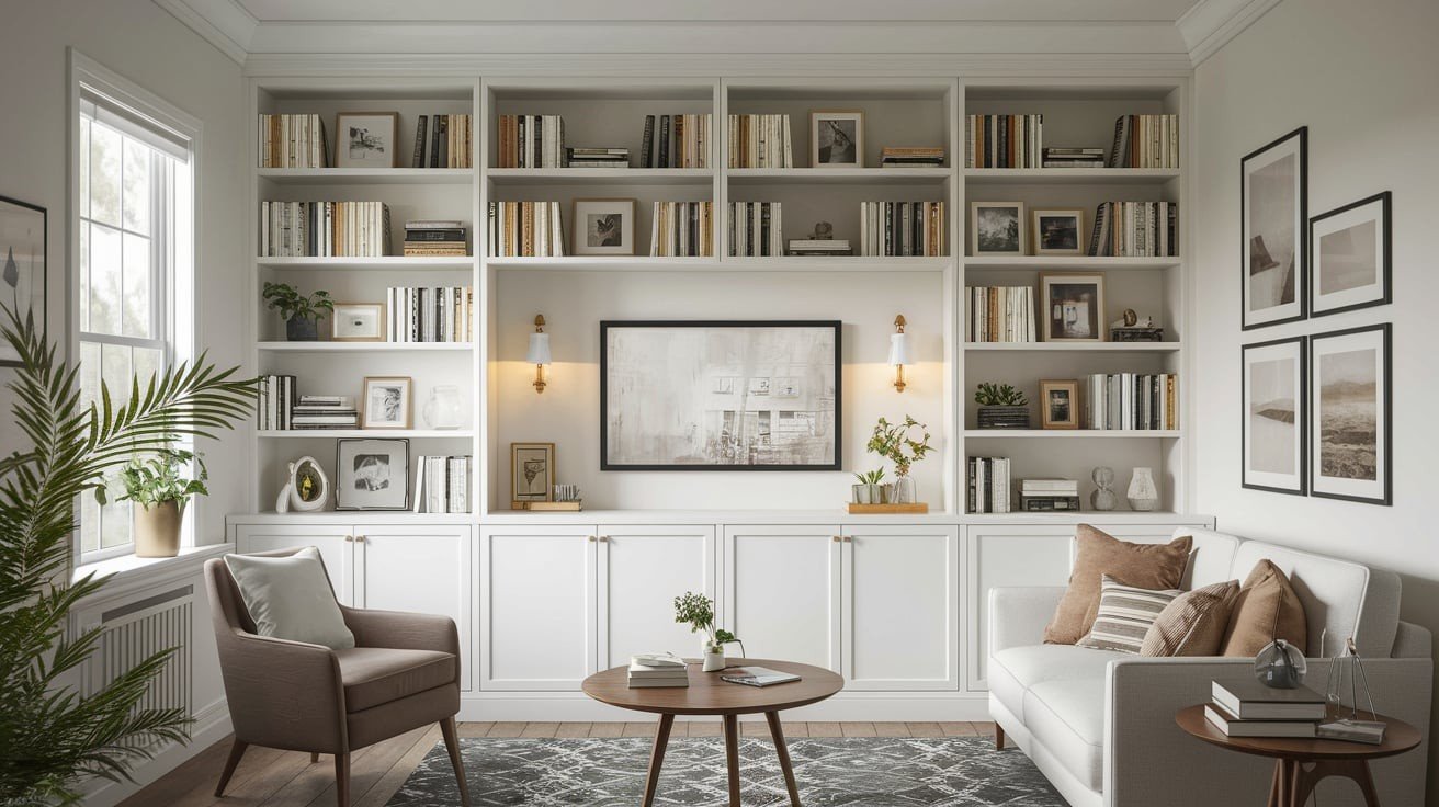 Built-In Look with Vertical Stacking