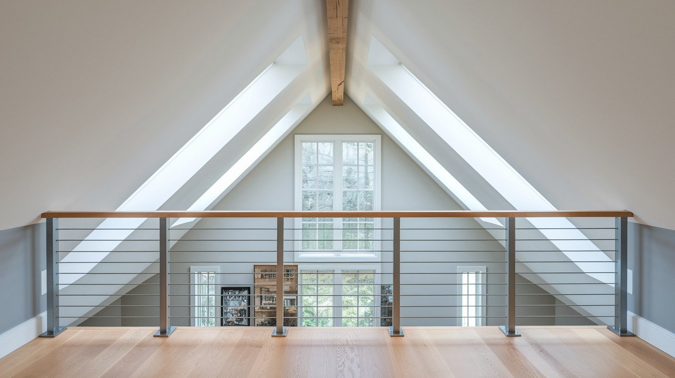 Cable Rail for Loft or Split-Level Areas