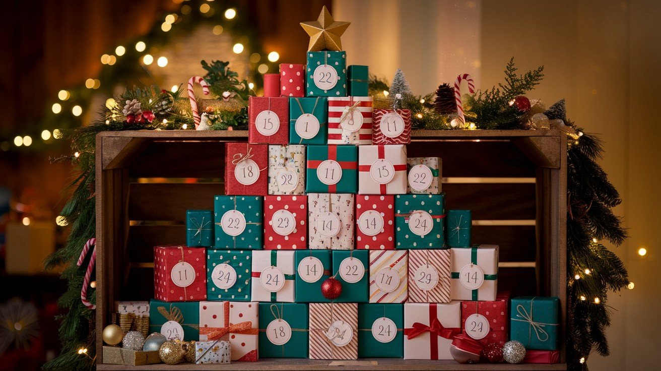 Christmas Tree Box Arrangement