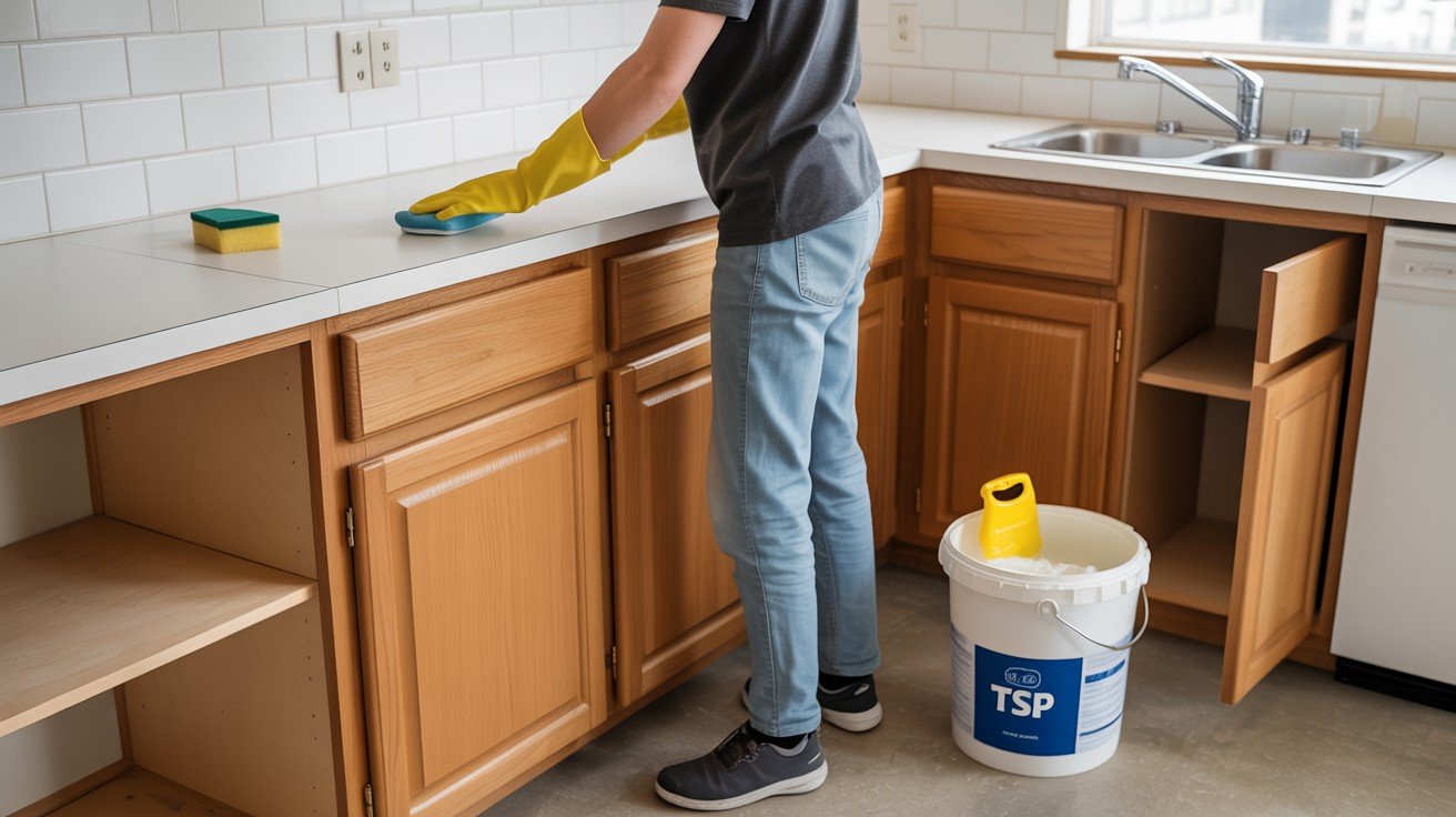 Cleaning and Degreasing Thoroughly 