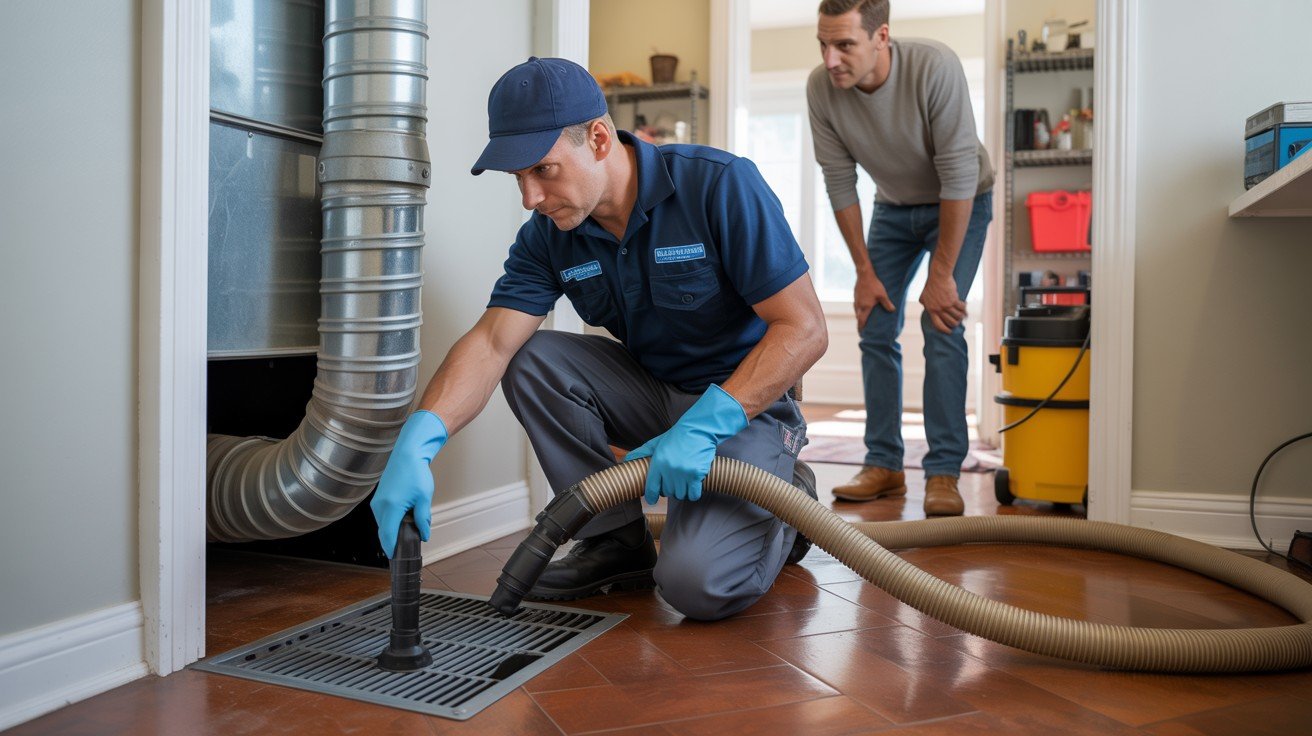Consider professional duct cleaning