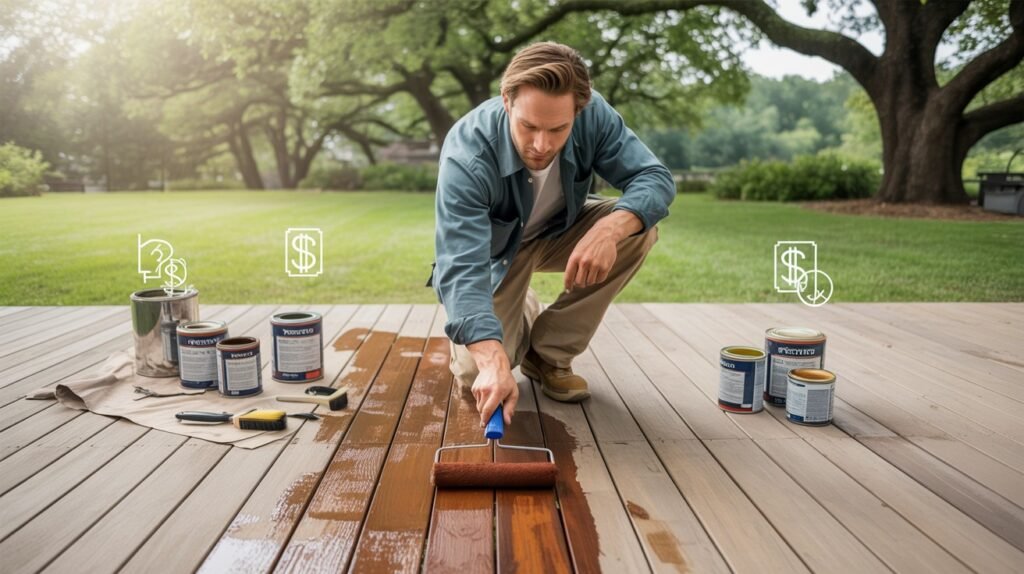 Cost to Stain a Deck