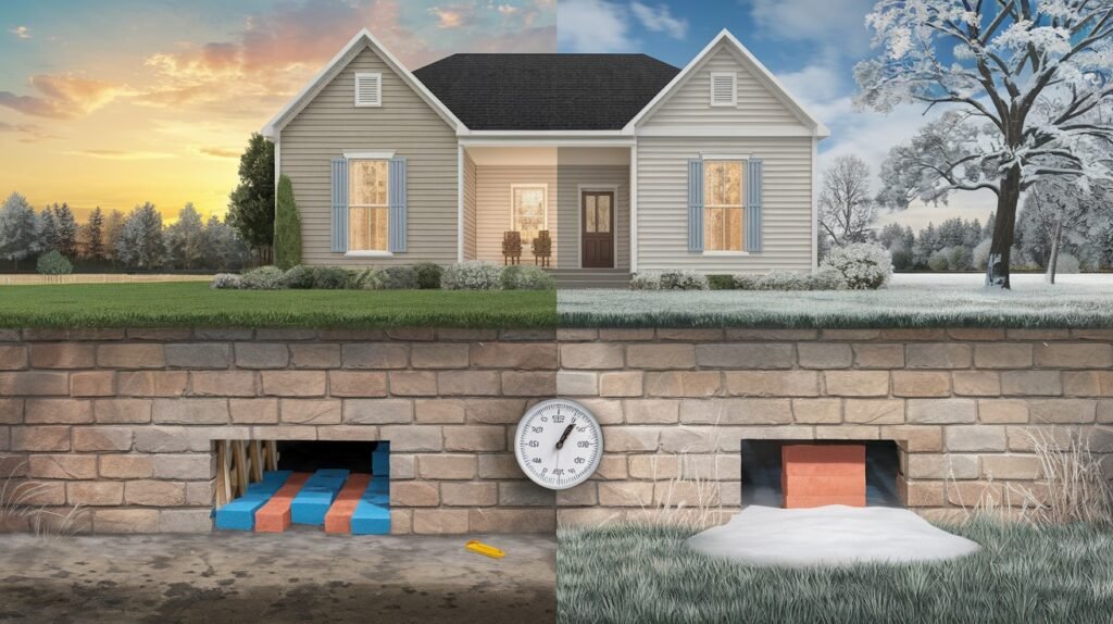 Crawl Space Vents by Temperature