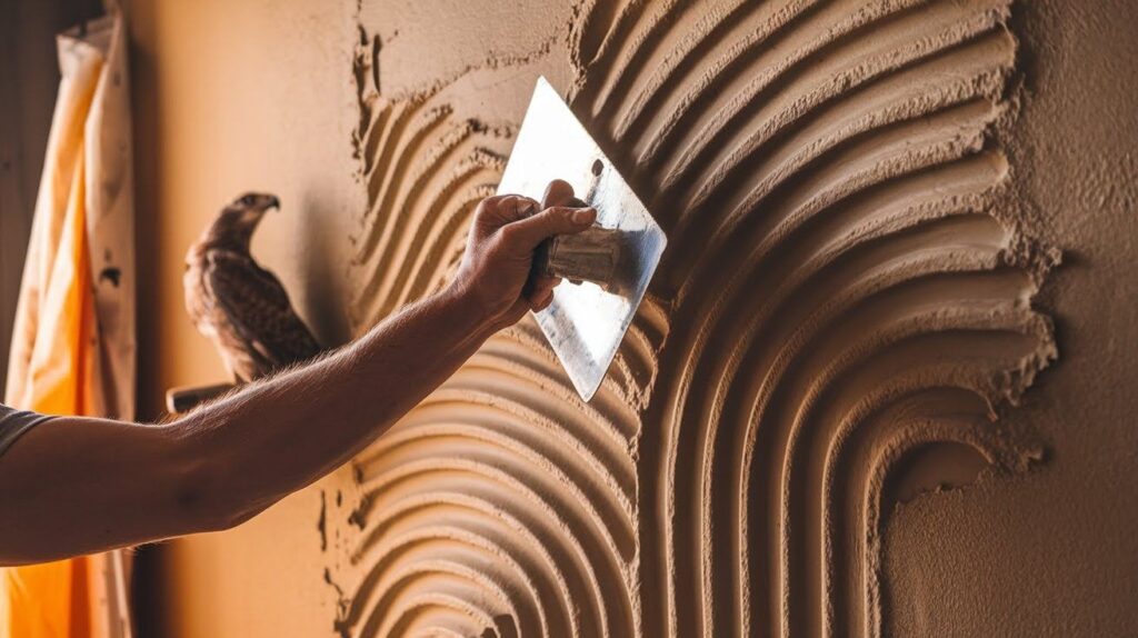 Image showcasing How to Apply Skip Trowel Texture Like a Pro? - MaximalistHouse