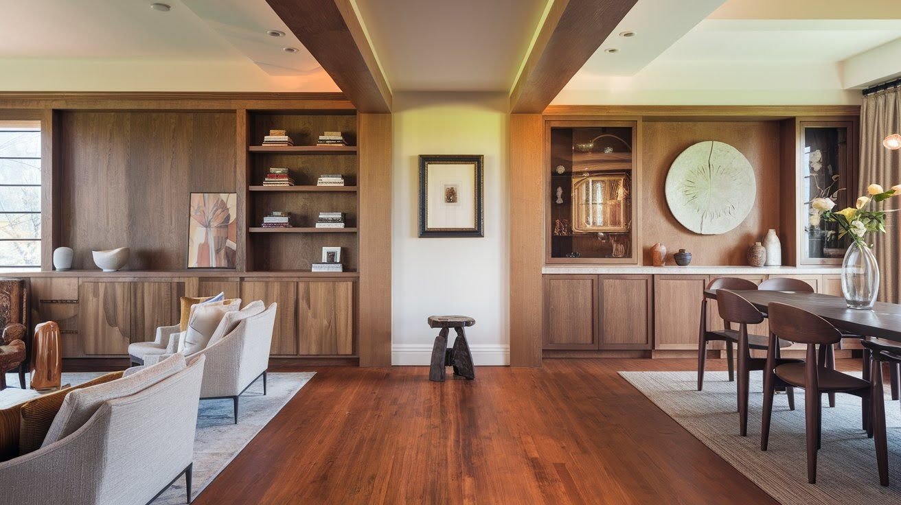 Creating Harmony with Multiple Wood Elements