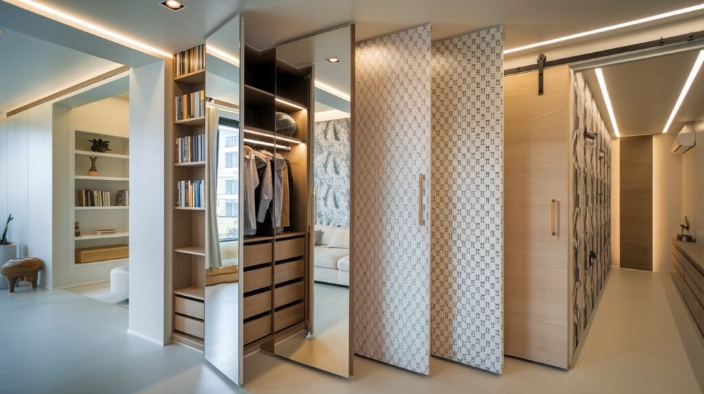 Creative Hidden Closet Door Ideas