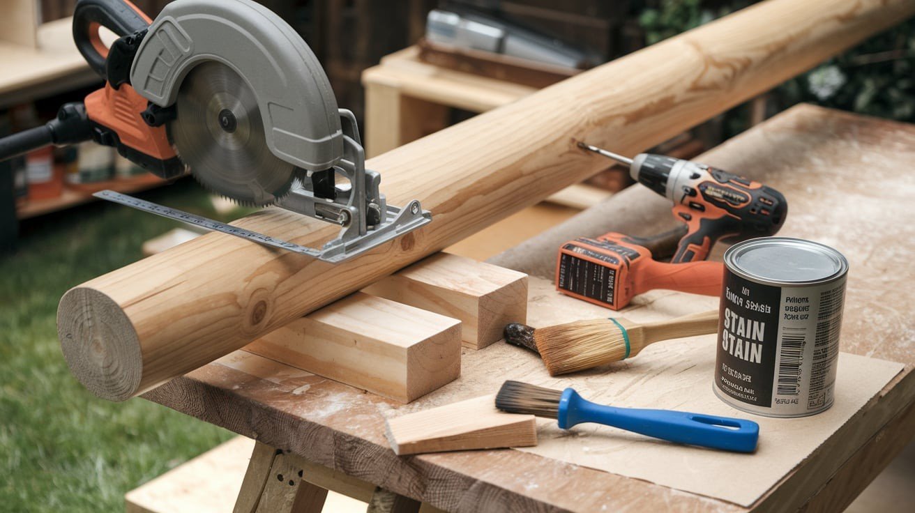 Cut and Prepare the Poles
