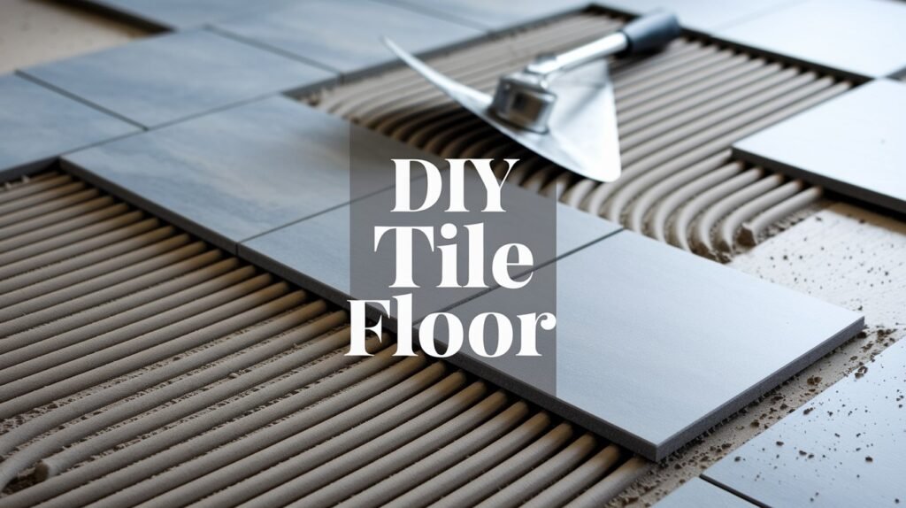DIY Tile Floor
