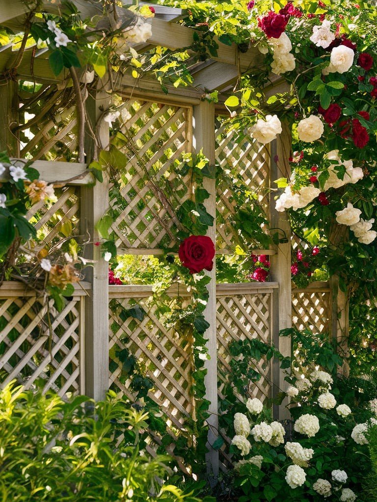  Decorative Bamboo Trellis Fence