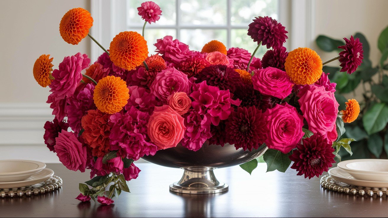 Dramatic Oversized Floral Arrangements