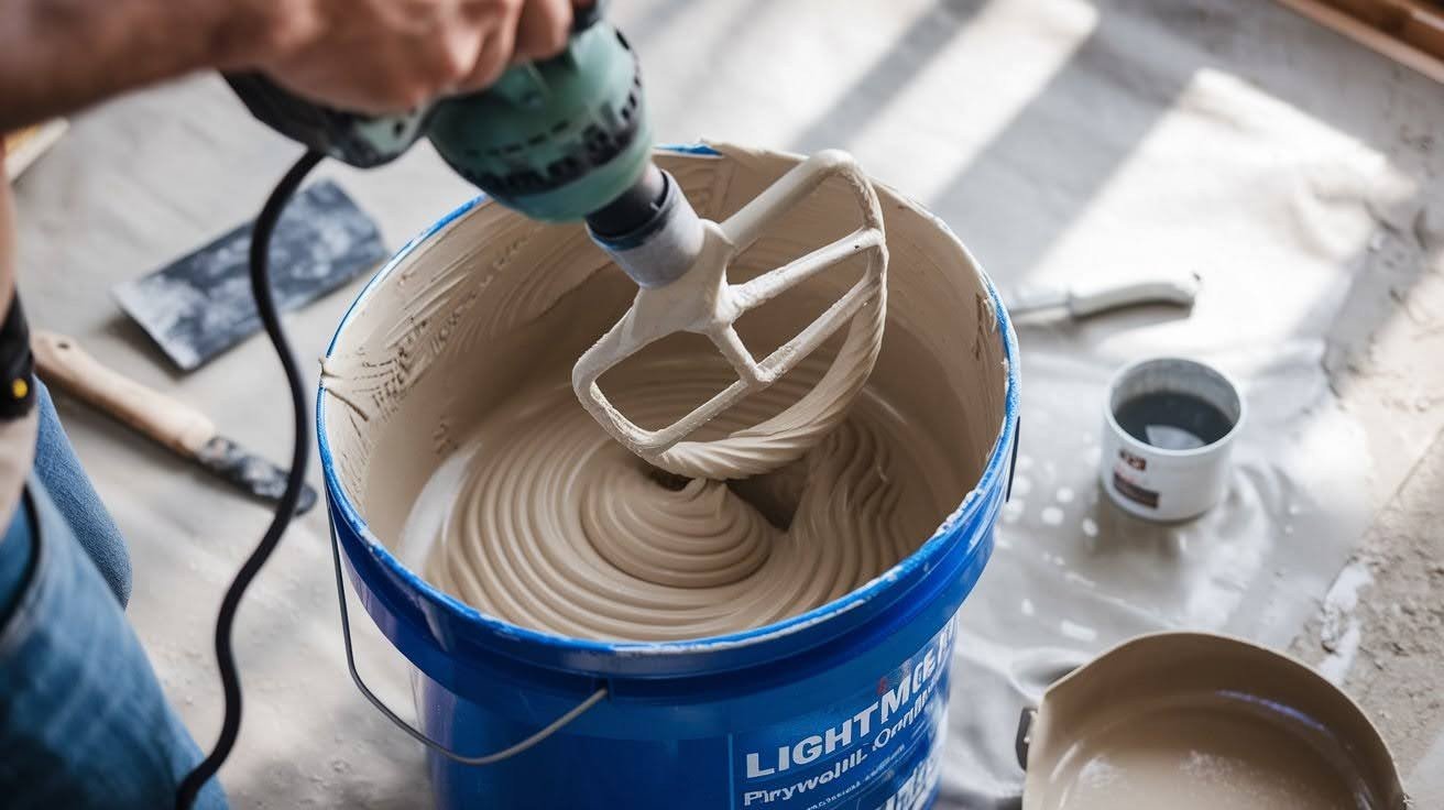 Drywall Compound and Mixing