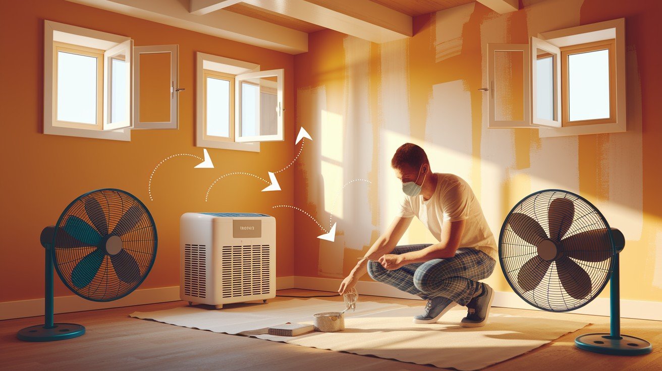 Ensure Proper Ventilation During and After Painting