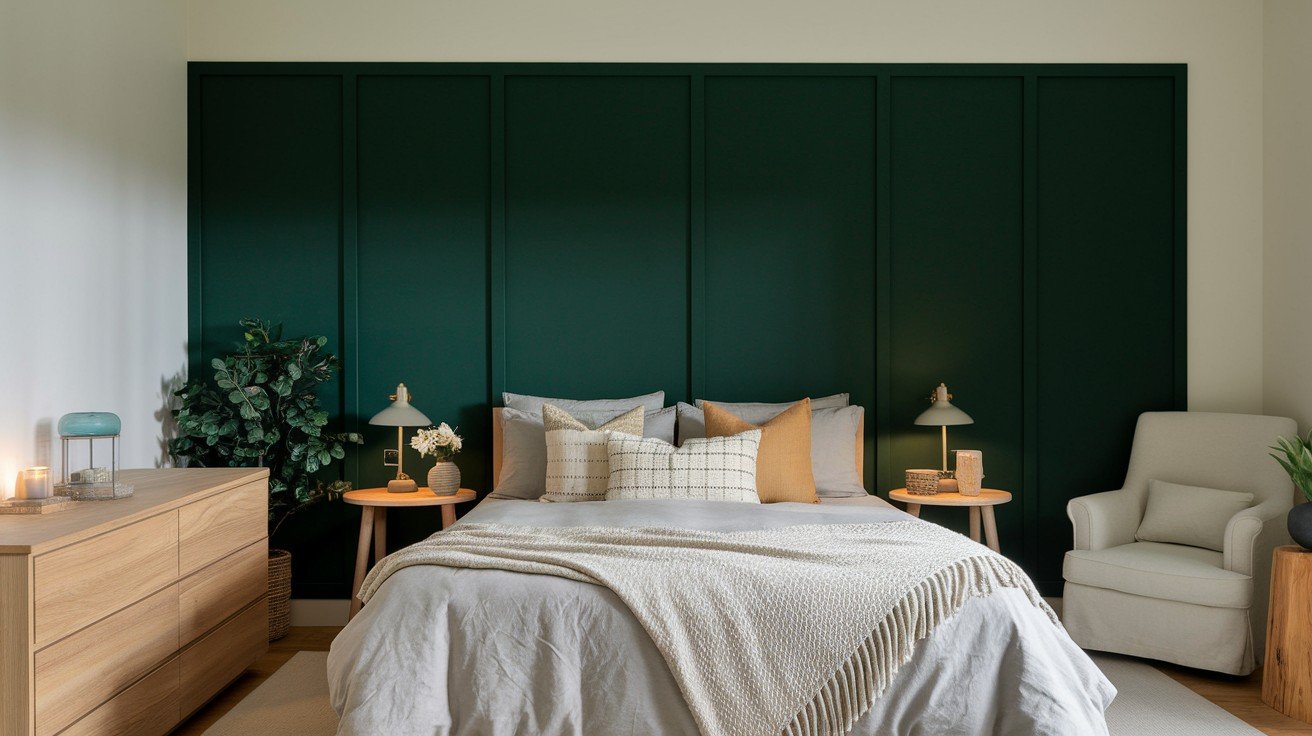 Evergreen Bedroom Accent