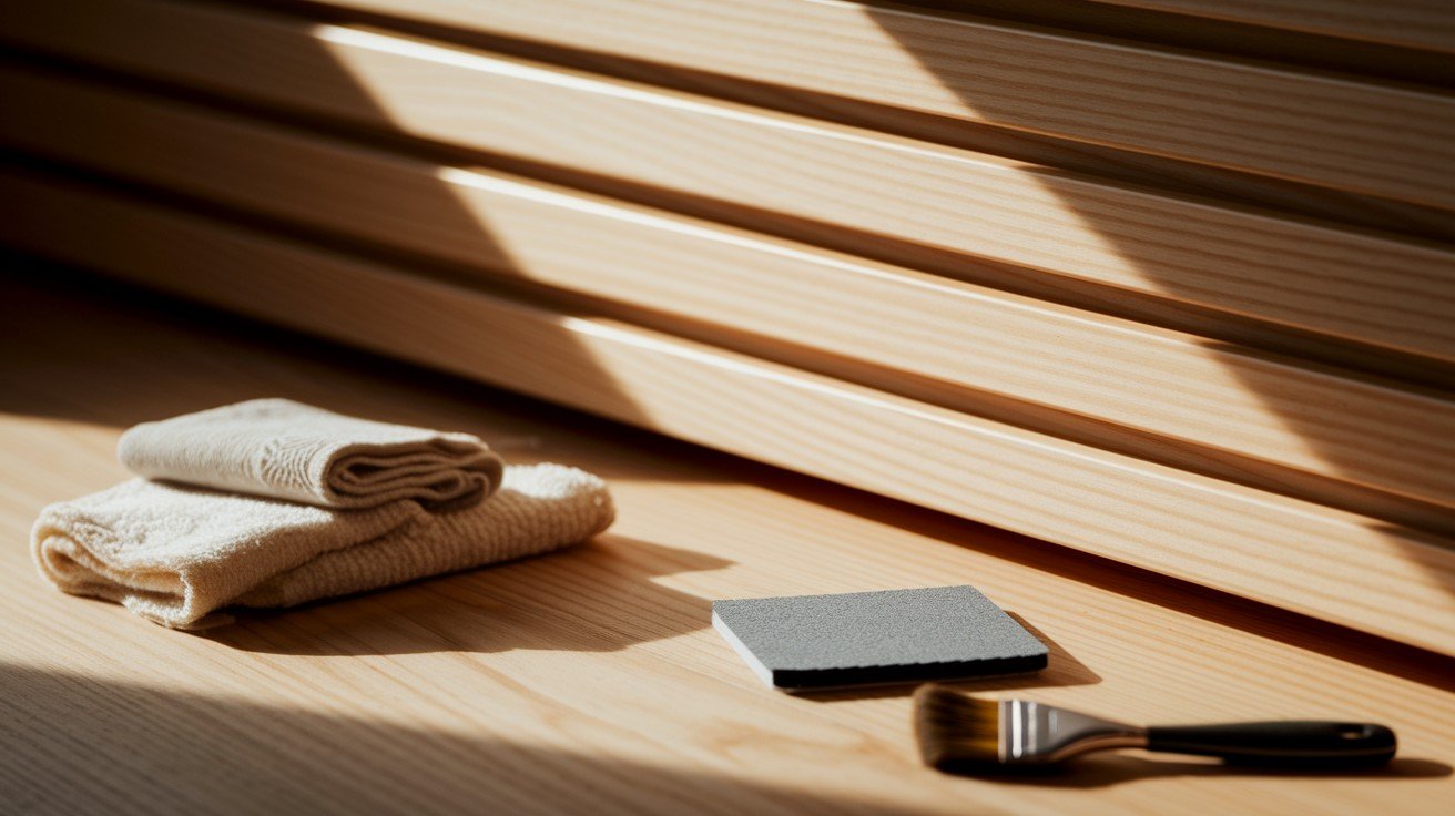 Final Sanding & Touch-Ups