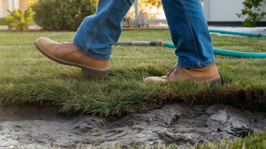Fix Lawn Sinking Issues