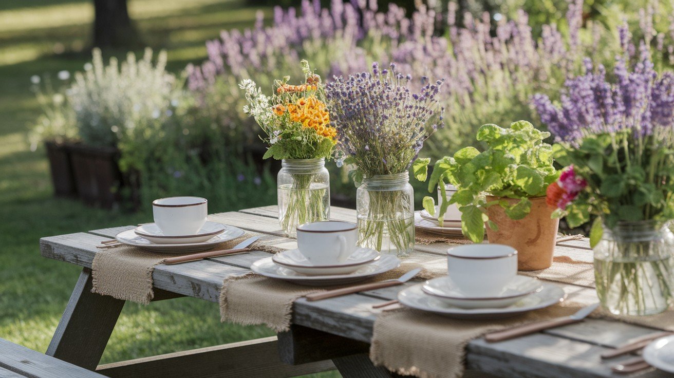 Garden-Inspired Outdoor Tea