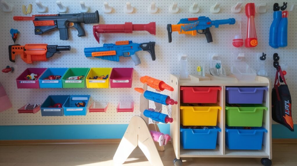 Genius Nerf Gun Storage Ideas