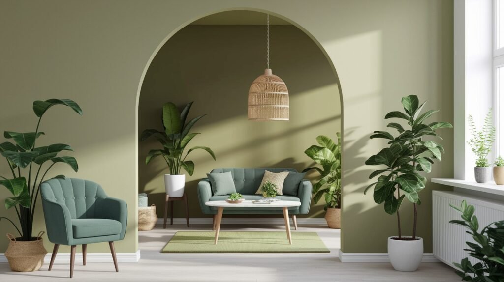 Green Accent Wall Ideas
